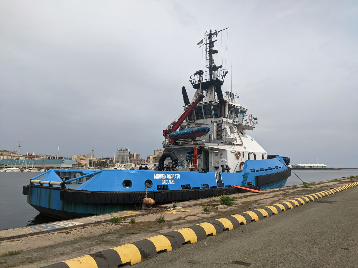 Expérimentation dans le port de Cagliari